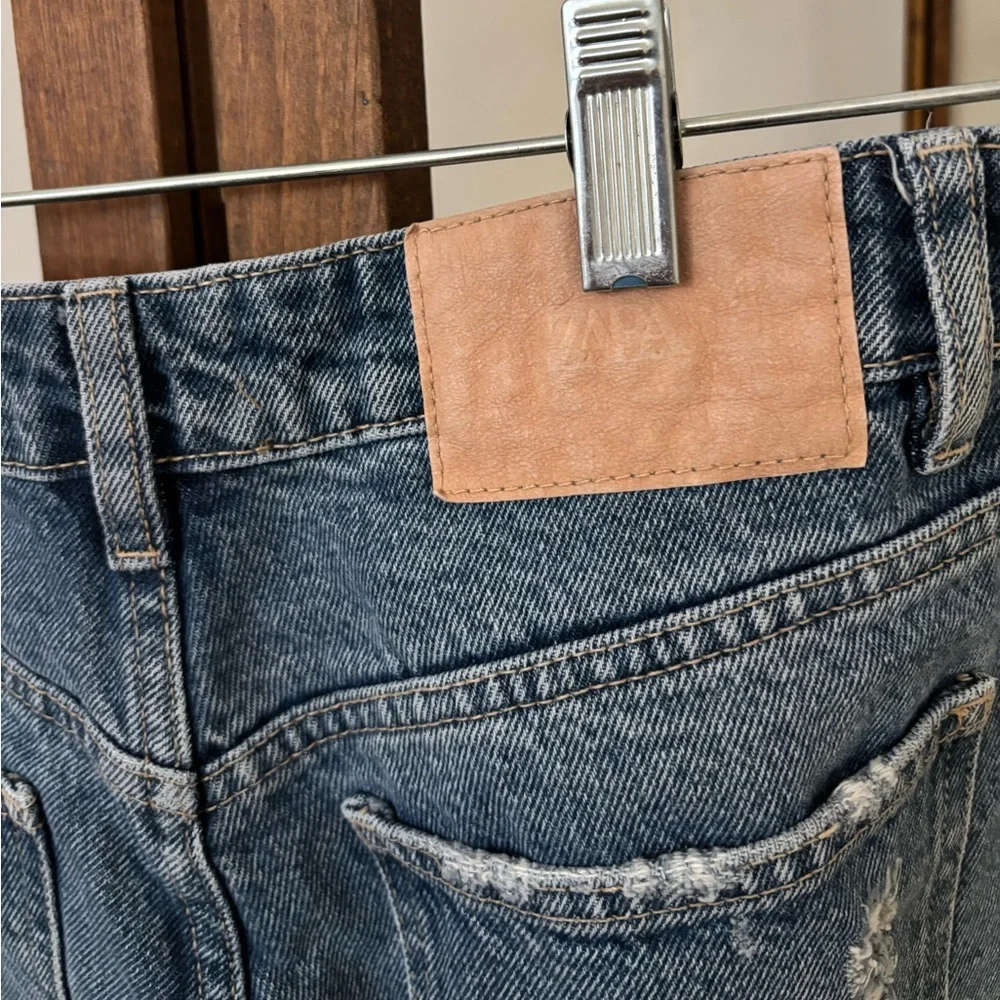 Zara pre-Loved Women’s Blue Denim Jeans Size 4 - Picture 9 of 10